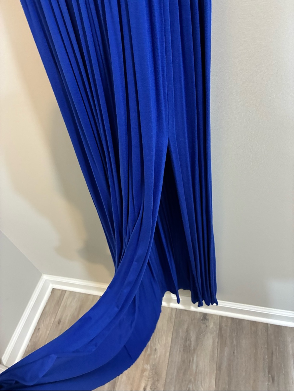 Royal Blue Maternity Maxi Dress Small - Picture 8 of 11